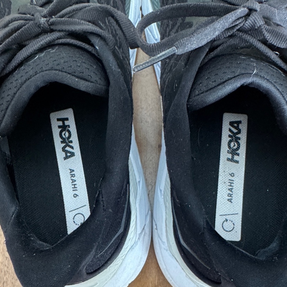 Hoka Women's Black and Gray Athletic Shoes - Picture 4 of 6